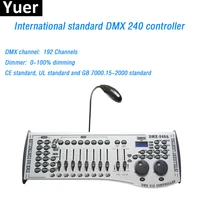 dj equipment dmx 240 controller control moving head led par disco light stage lighting dmx 192 channels for disco dj party bar