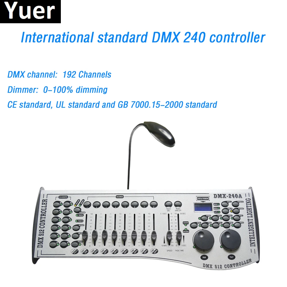 Dj оборудование DMX 240 контроллер управления движущаяся головка Led Par диско свет