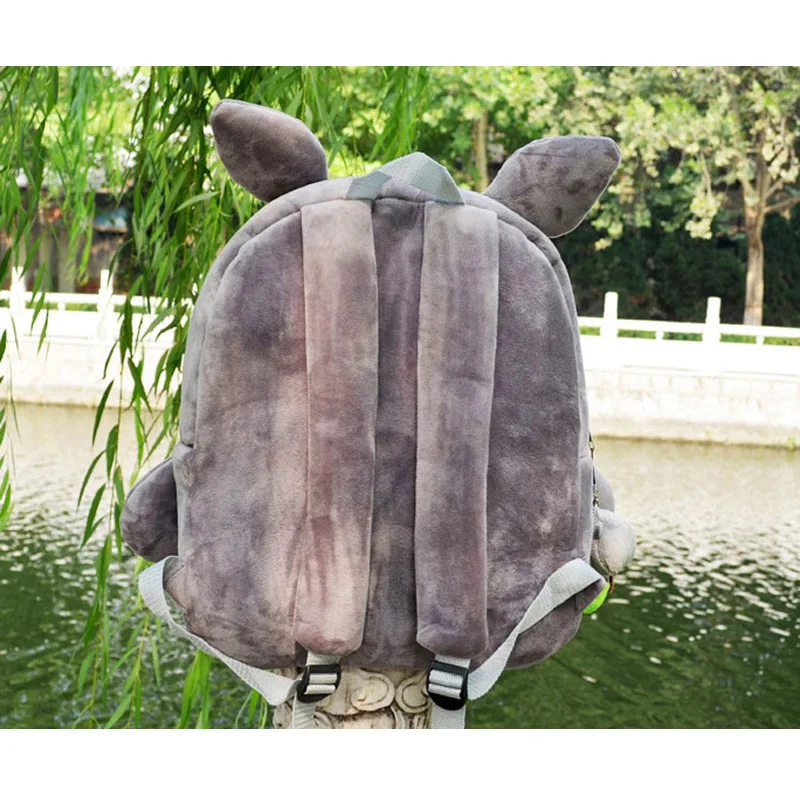 Totoro Детский рюкзак плюшевая детская школьная сумка через плечо для подростков