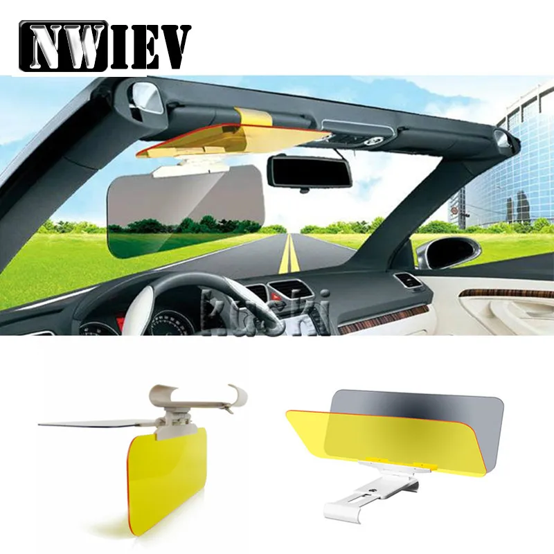 NWIEV 1X Car Sun Visor Goggle For Opel Astra H J G Insignia Audi a3 Jeep Renegade Wrangler Skoda Octavia A7 Rapid Fabia Yeti | Автомобили