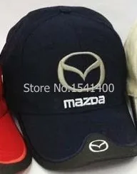 Новое поступление гоночная шапка Mazda бейсболка оптовая продажа красный черный