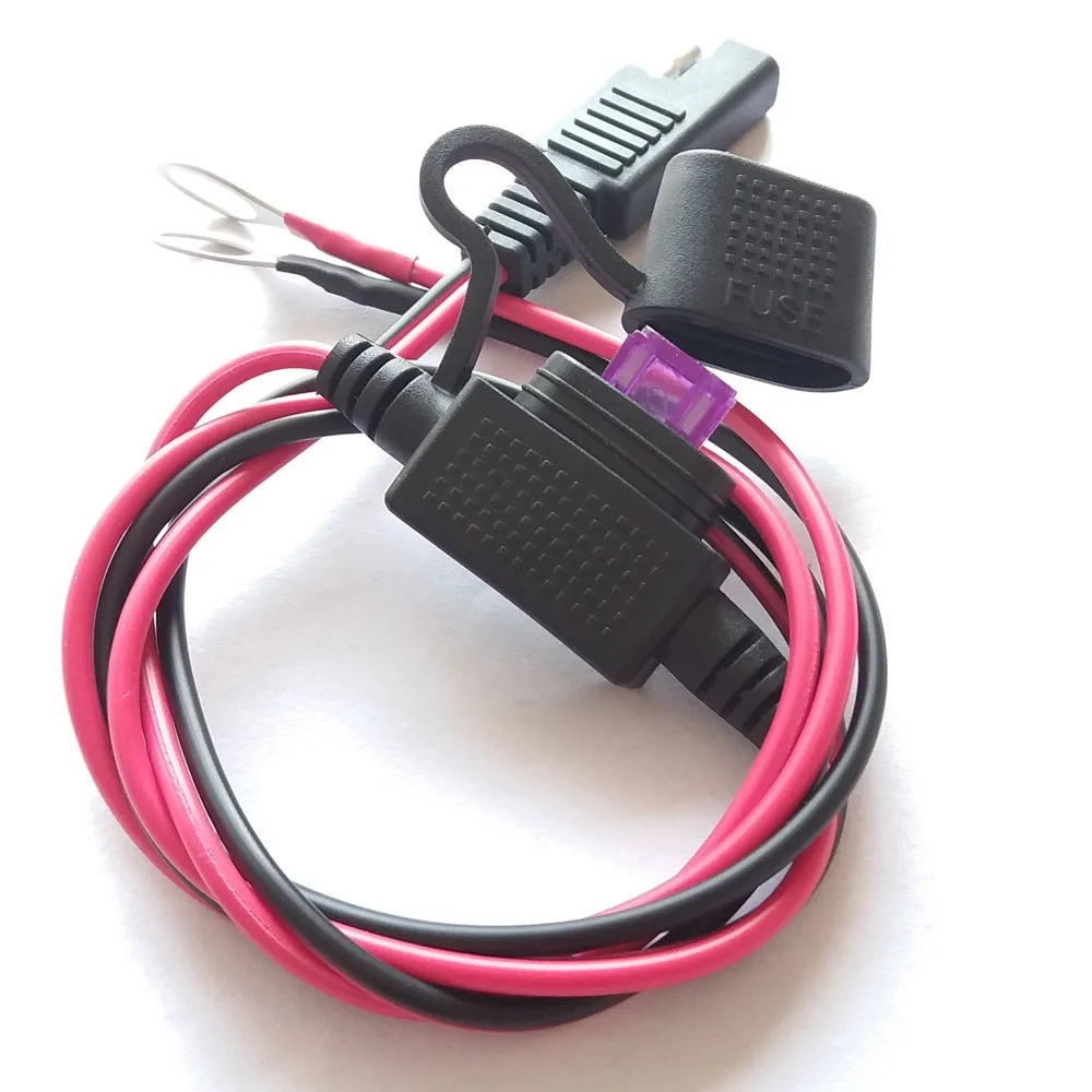 1 шт. вилка SAE на клемму типа O быстрый разъем 3A/2468/18AWG медный шнур DIY Кабель питания
