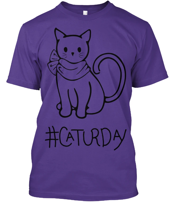 Caturday - #caturday Premium Tee T-Shirtknitted comfortable fabric | Мужская одежда