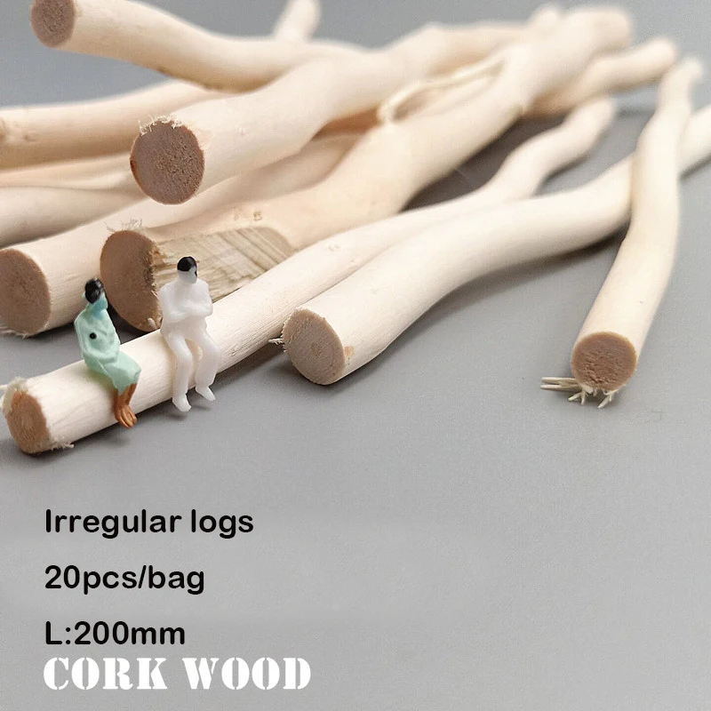 Миниатюрная сосновая палочка 300*9 5 мм * 20 шт. позиционный песочный стол Diy
