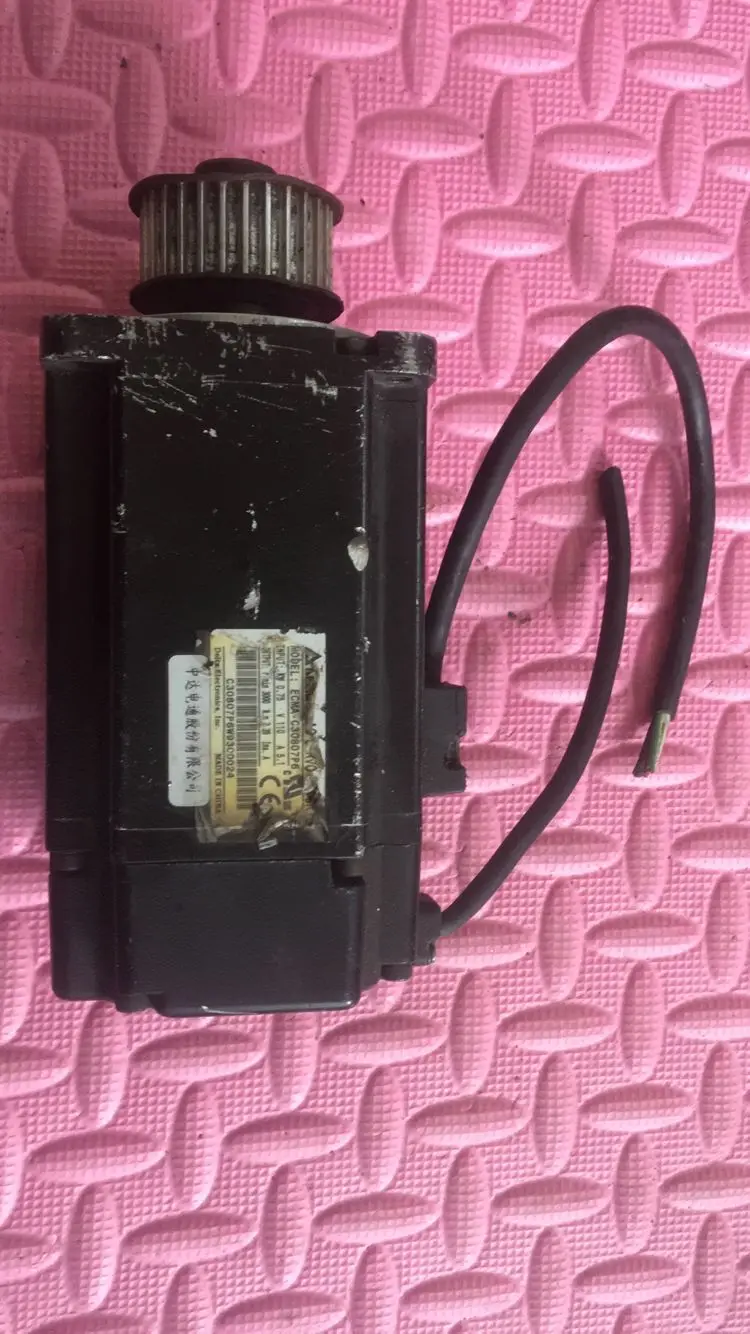 

Servo motor ECMA-C30807P6 , Used one , 90% appearance new , 3 months warranty , fastly shipping