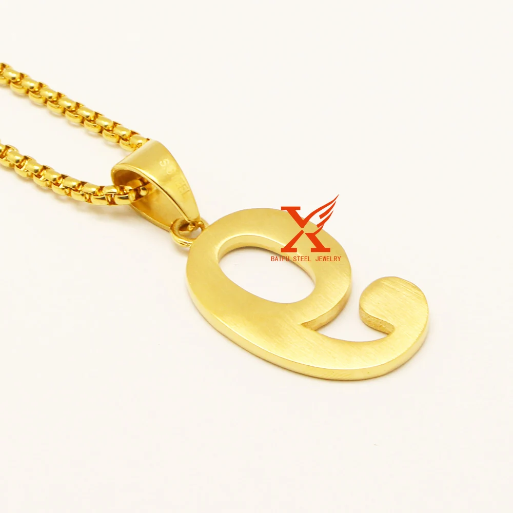 24 &quot(60 см) для мужчин хип-хоп Jewelry Нержавеющая сталь Золото Льдом № 9 Кулон