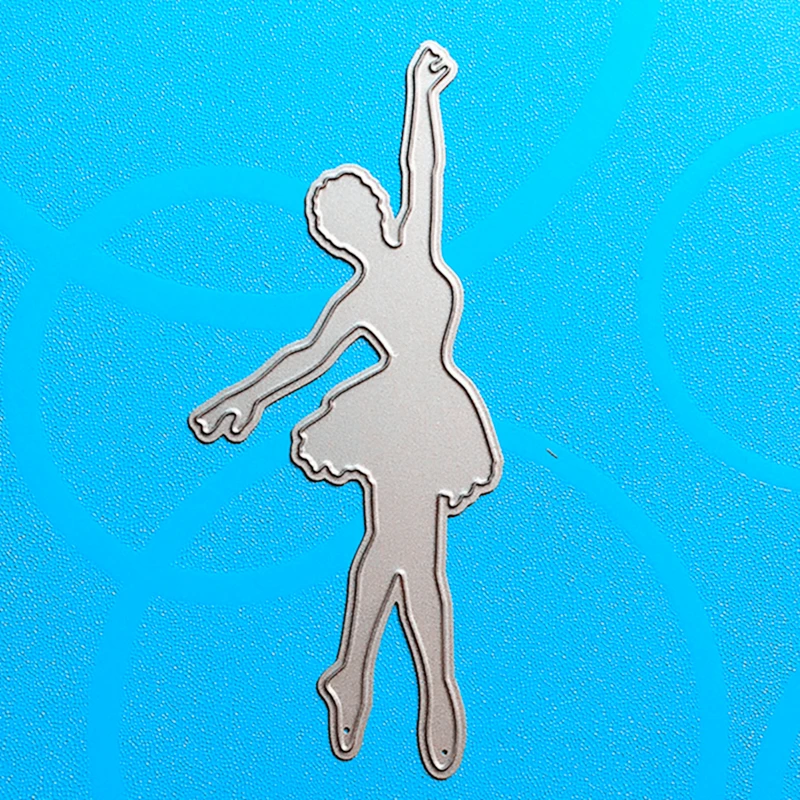 

YINISE 098 Dancer Metal Cutting Dies For Scrapbooking Stencils DIY Cards Album Decoration Embossing Folder Die CUTS Cutter