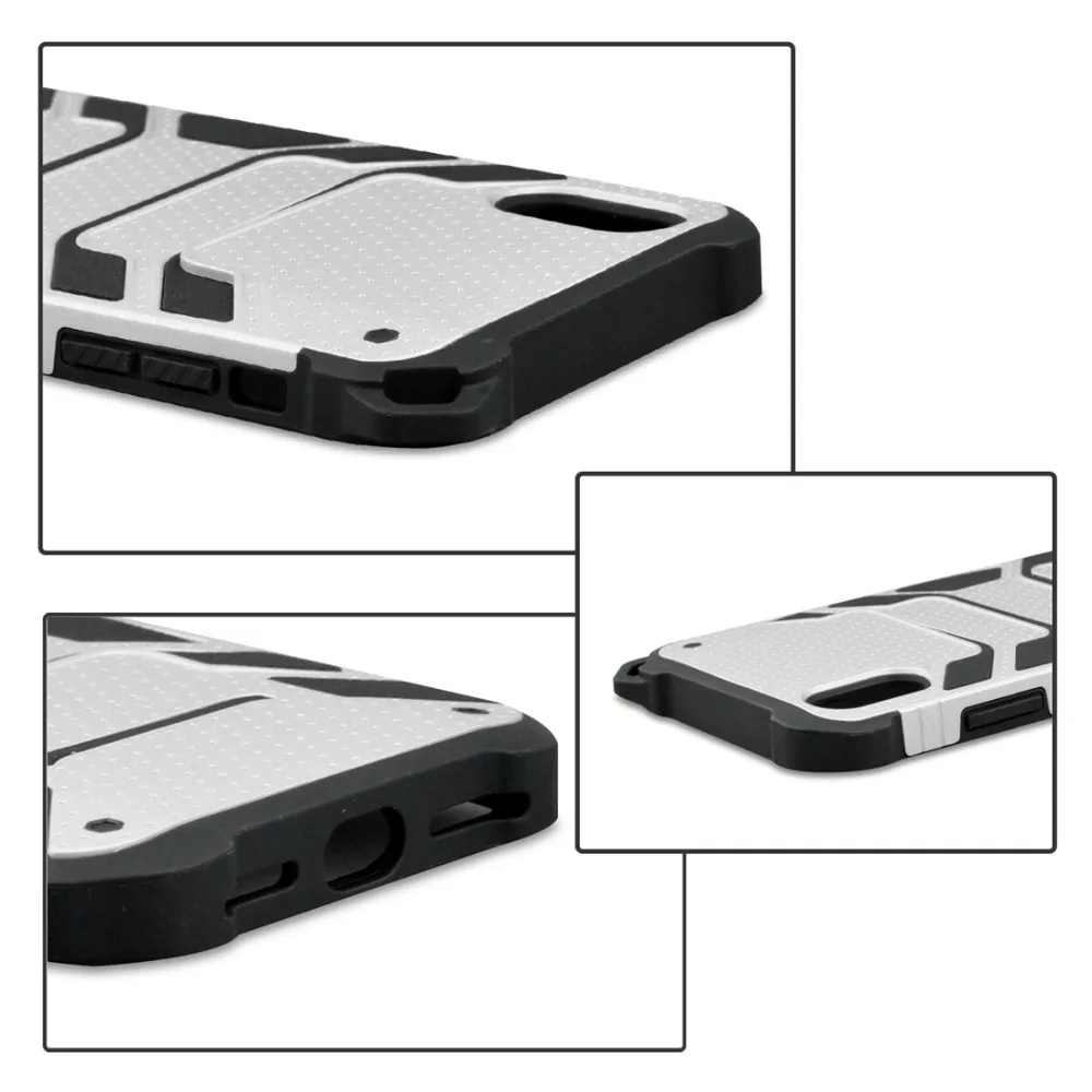 Защитный чехол HAWEEL для iPhone XS/XR противоударный из поликарбоната и ТПУ Броня