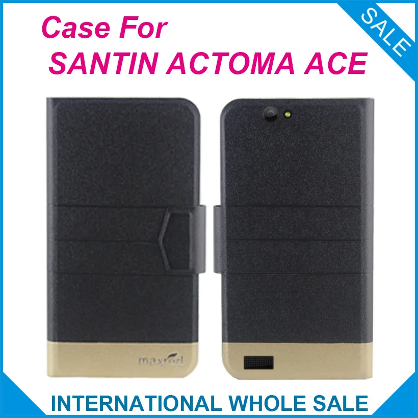 Оригинальный чехол SANTIN ACTOMA ACE 5 цветов высококачественный откидной Ультратонкий
