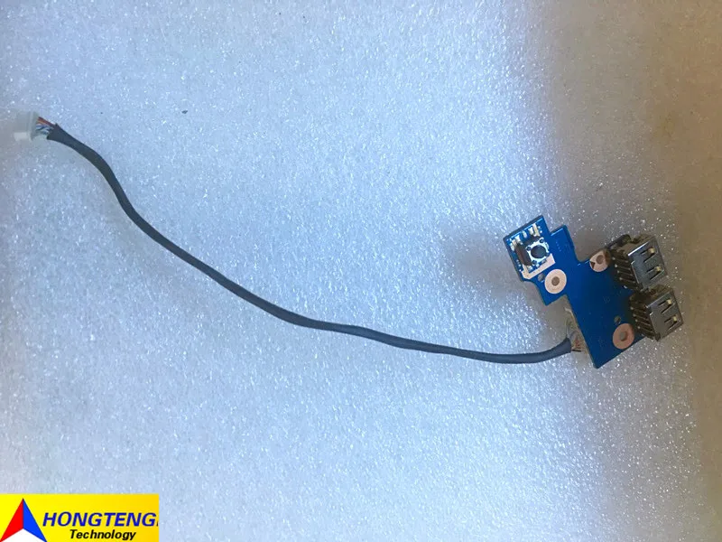 Натуральная кожа для Samsung NP300E5A NP300V5A USB плата питания платы кнопки w/кабель BA92 08350A