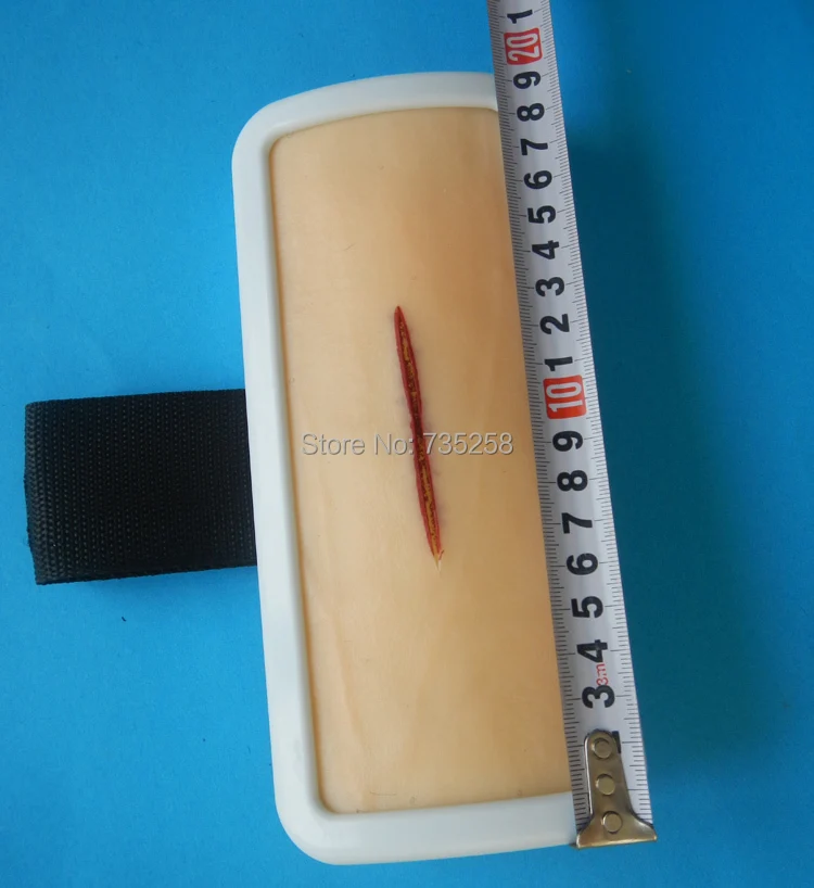 Suture Practice Pad,Surgical Suture Skill Practice Model,Wearable Wound Closure Model Practice