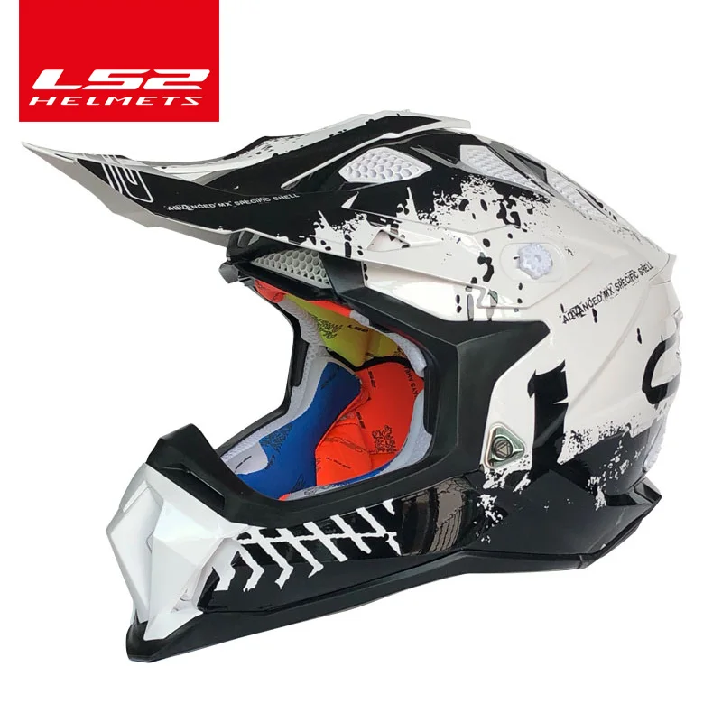 LS2 SUBVERTER внедорожный шлем мотошлем moto cross LS2 MX470 кПа мото rcycle шлемы - Цвет: 6