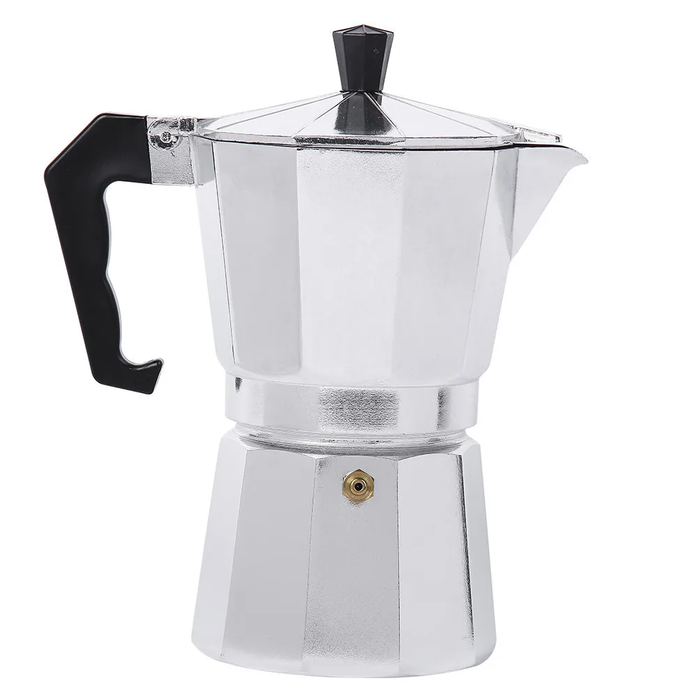Кофеварка Moka Stovetop алюминиевая кастрюля Перколятор для французского мокко