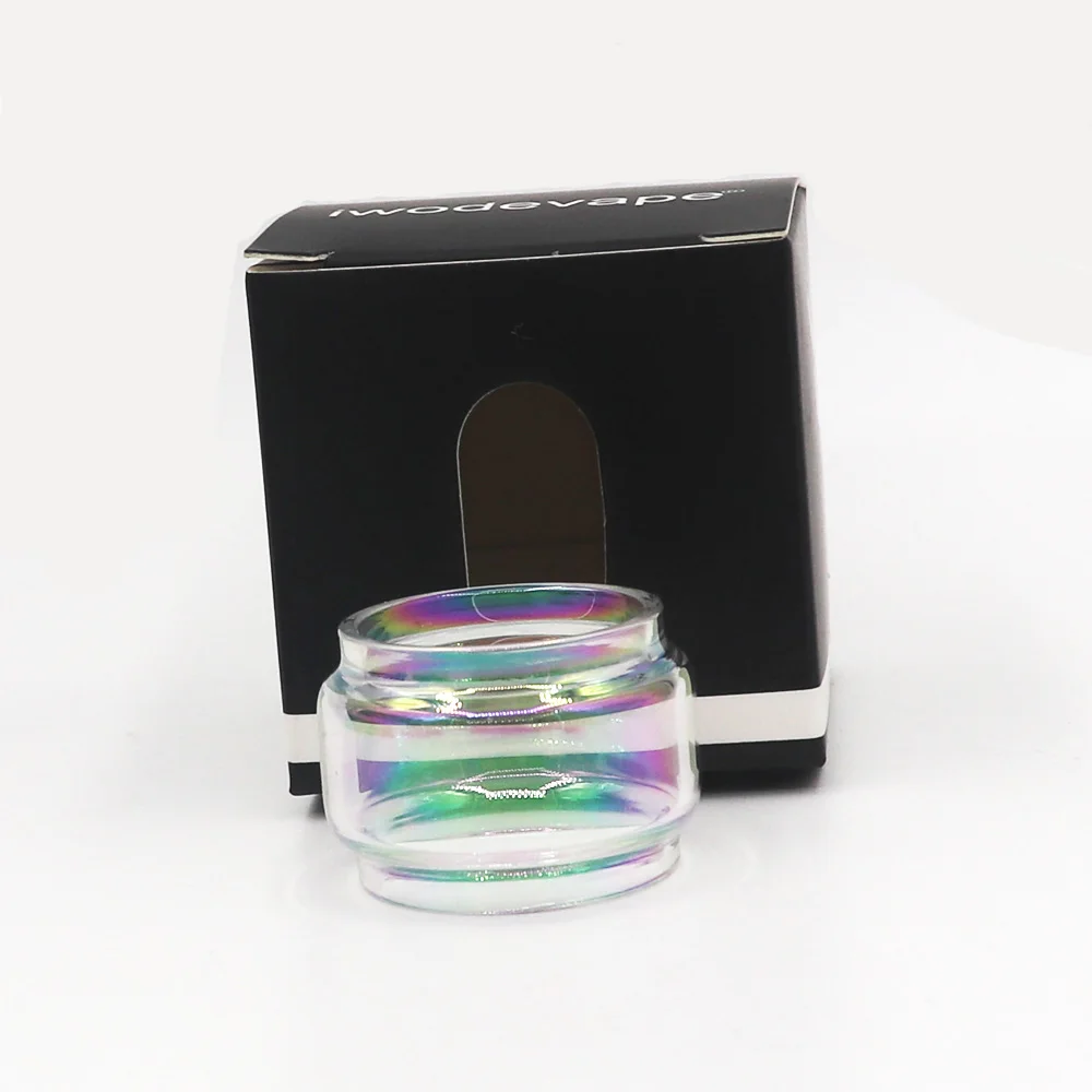

Replacement colorful Glass Rainbow color for Smok tfv12 baby prince tfv8 baby vape pen 22 pyrex Glass tube