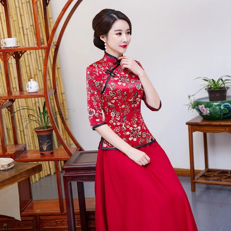 Блузка женская с цветочным принтом на кнопках большого размера m l xl xxl 3xl 4xl