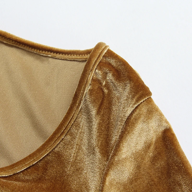 Женские бархатные платья для женщин офисные Для женщин Bodycon платье осень с v-образной горловиной и длинными рукавами на зиму пикантные Mujer мини размера плюс GV1030