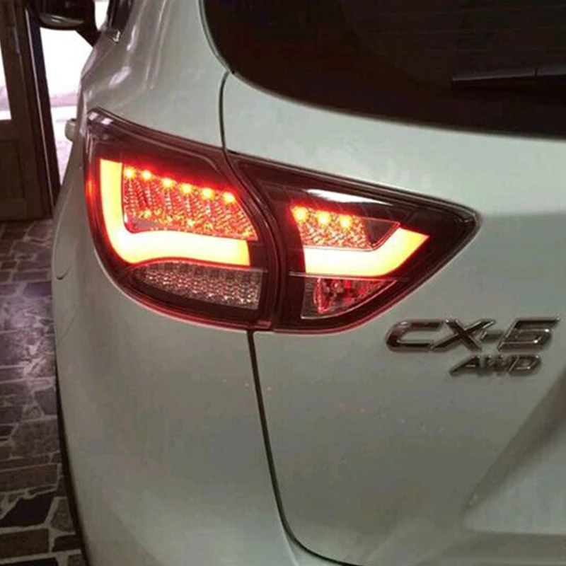 Стайлинг автомобиля 2013-2015задние фонари для Mazda CX-5 CX5 задние светодиодные ходовые