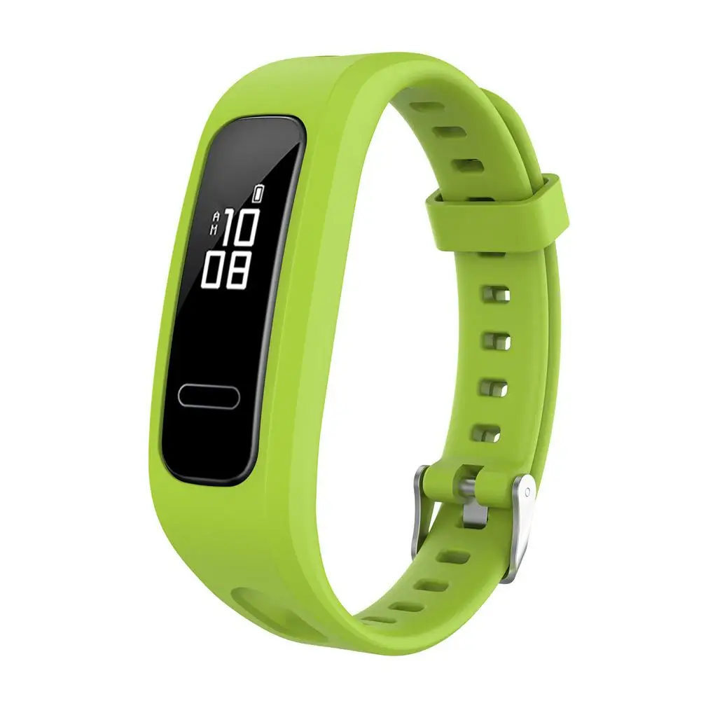 Новый цветной сменный силиконовый ремешок для часов huawei Band 3e Honor 4 версия