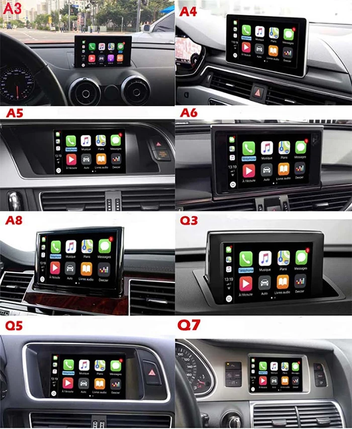 Sinairyu беспроводной Apple Carplay/Android Авто решение для Audi Q2 Q5 A4 A5 A6 A7 Q7 A3 Q3 B9 MMI с обратной камерой для Audi