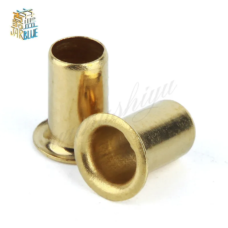 

1000pcs /lot High Quality M0.9*2.5/3 0.9mm Brand New Copper Hollow Rivet Double-sided circuit board PCB vias nails