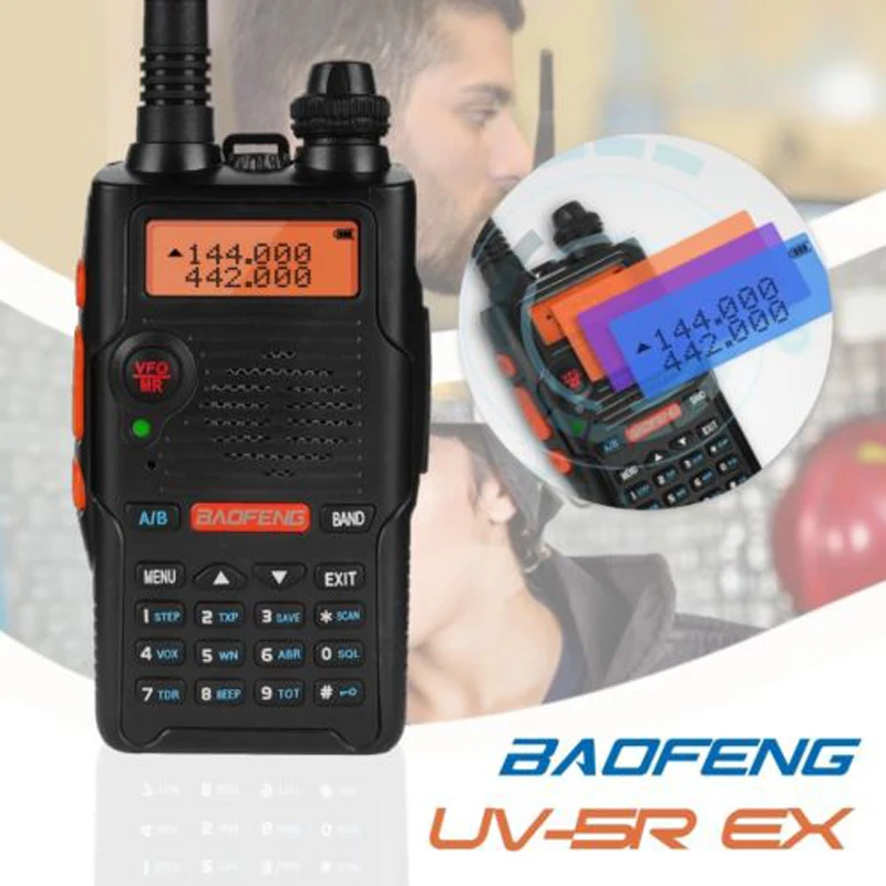Рация Baofeng UV 5R EX 5 Вт Двухдиапазонная с функцией двухсторонней радиосвязи|Рации| |
