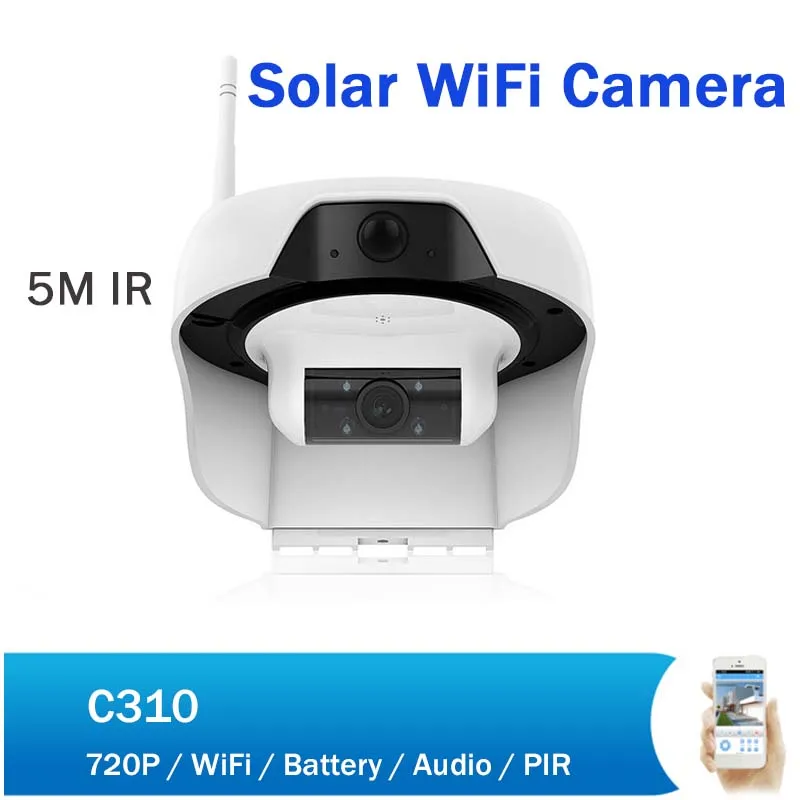Freecam c310 Solar Powered Wireless Outdoor WIFI IP Surveillance Camera Audio CCTV System | Безопасность и защита