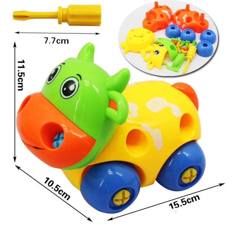 Раннего обучения Образование винт DIY Гайка Группа установлен Пластик 3d Puzzle