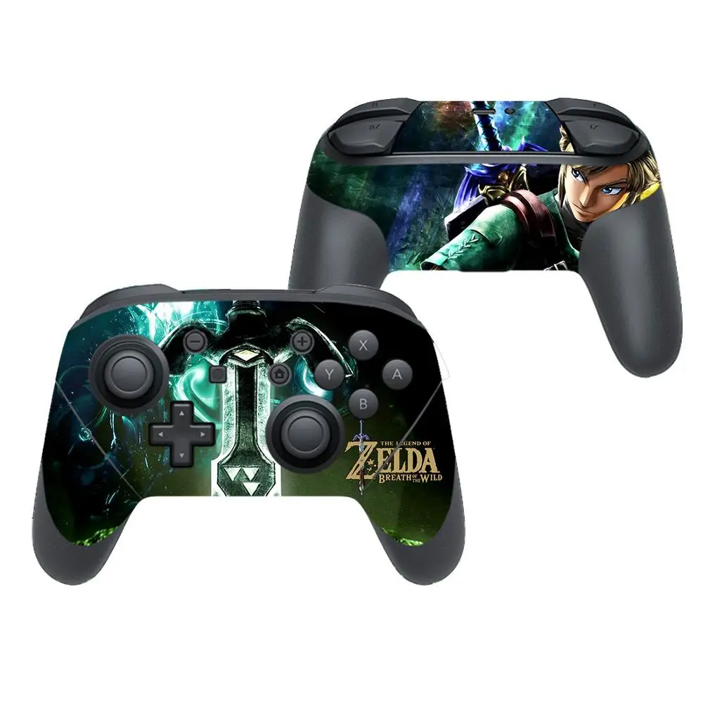 Легенда о Зельде наклейка на кожу для Nintendo Switch Pro контроллер геймпад Joypad