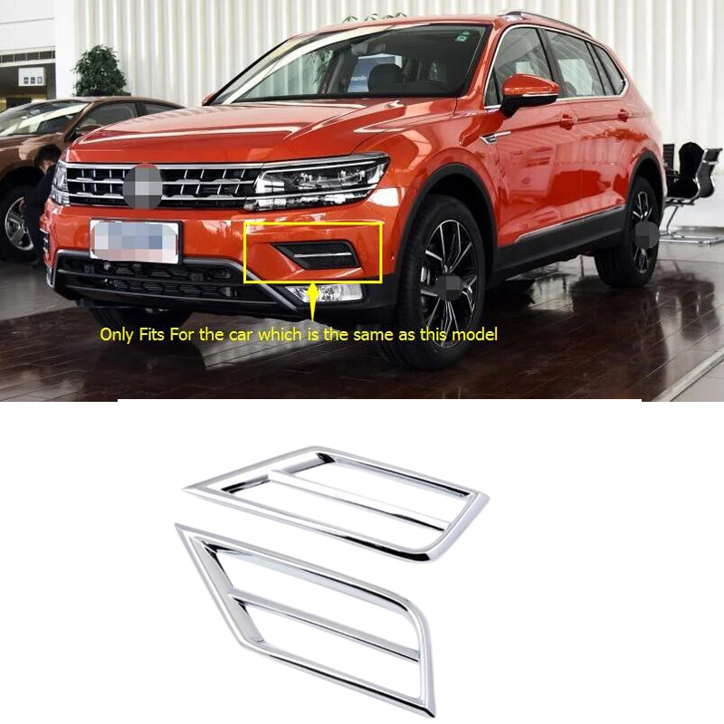 Для VW Volkswagen Tiguan 2017 2018 Стайлинг автомобиля внешняя Передняя