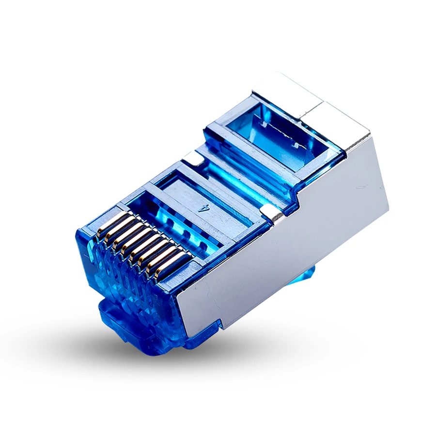 Xintylink ethernet кабель разъем rj45 cat6 8P8C металлическая балка защищенная клеммы