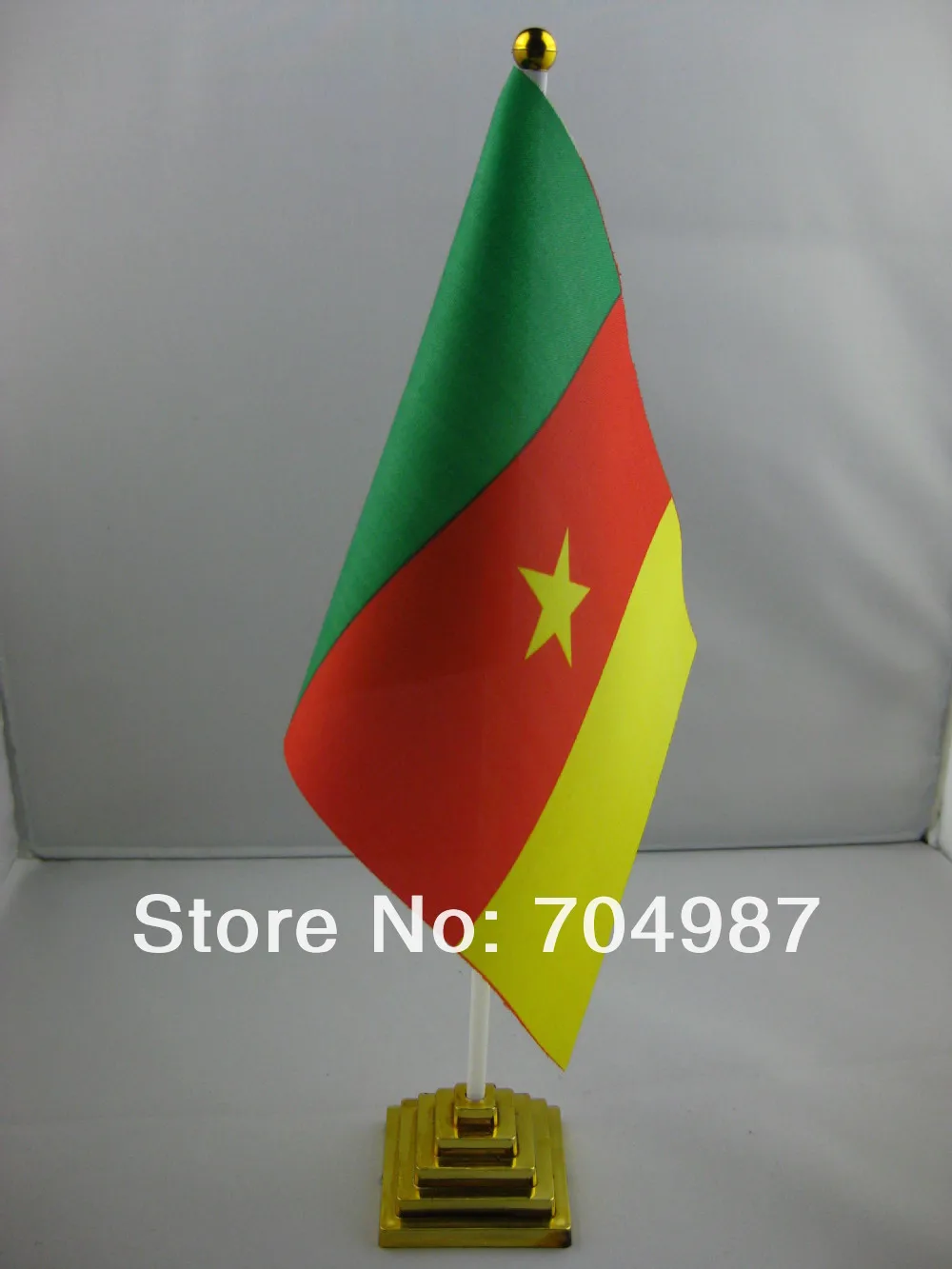 Камерун стол настольный флаг баннер Бесплатная доставка | Дом и сад