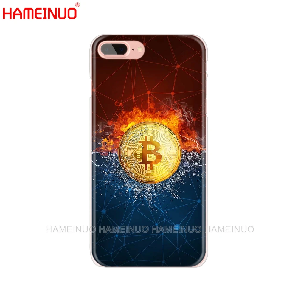 Gameinuo Биткоин монеты Забавный мобильный телефон чехол для iphone X 8 7 6 4 4S 5 5S SE 5c 6s plus |
