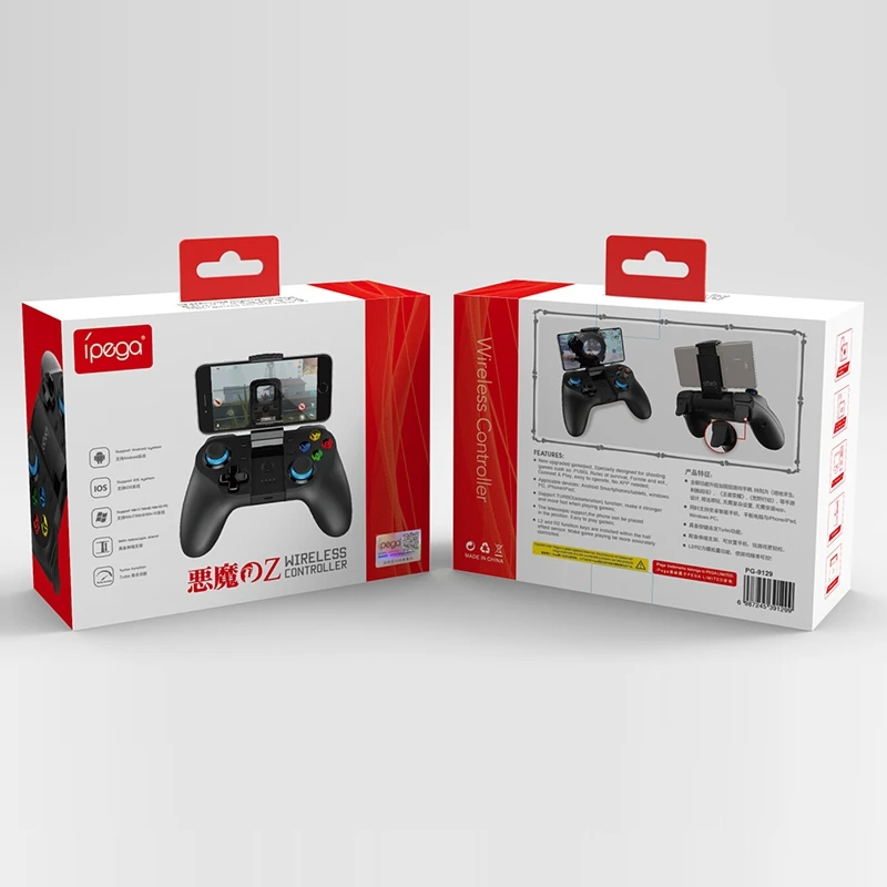 IPEGA PG 9129 Беспроводной Bluetooth геймпад для Android/IOS/ПК/ноутбук на Windows 7/8/10 джойстика