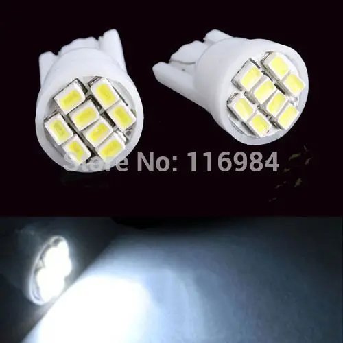 10 шт х супер T10 1206 8 SMD СВЕТОДИОДНЫЙ W5W Клин датчик сигнала поворота автомобиля