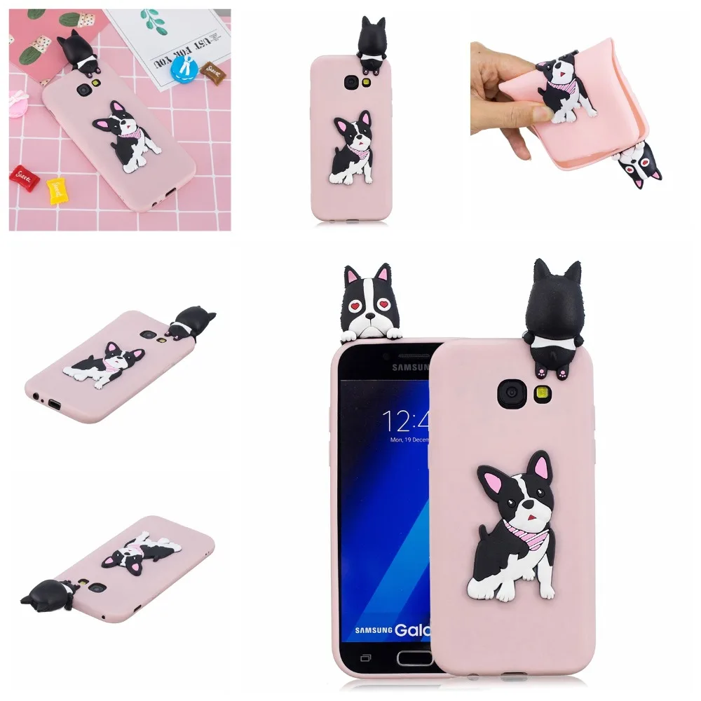 SjuzyyU FOR Coque Samsung Galaxy A3 2017 Case Cover Soft TPU cartoon Back Protective Funda |