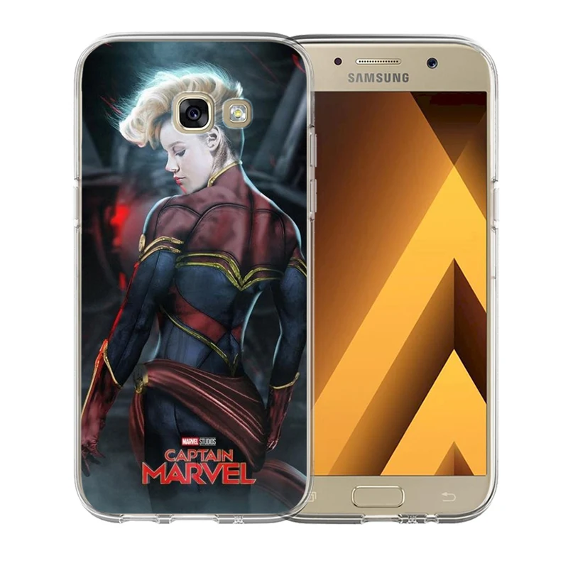 Чехол captain marvel aquaman для Samsung Galaxy S6 S7 S8 S9 Edge Plus A3 A5 A7 A8 2016 2017 2018 J3 J5 J7 2015 |