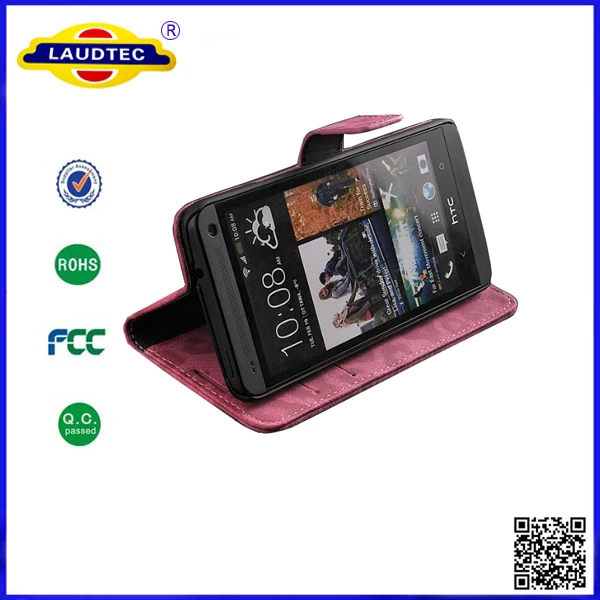 200pcs/lot Made in China Leopard Flip Wallet Leather Case Cover For HTC One 2(M8) Free Shipping--Laudtec |
