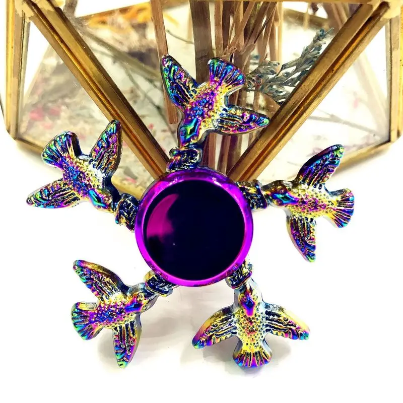 Новый цинковый сплав красочные горячие колеса гироскоп & ручной Спиннер анти