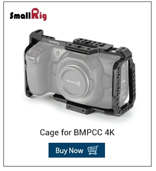 SmallRig для Blackmagic дизайнерская карманная Кинокамера 4K DSLR камера NATO ручка для BMPCC 4K BMPCC 6K и для samsung T5 SSD 2270