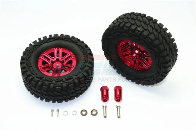 TRX TRX-4 TRX4 82056-4 Алюминиевый сплав 6-полюсные колеса и гусеничная шина + 21 мм