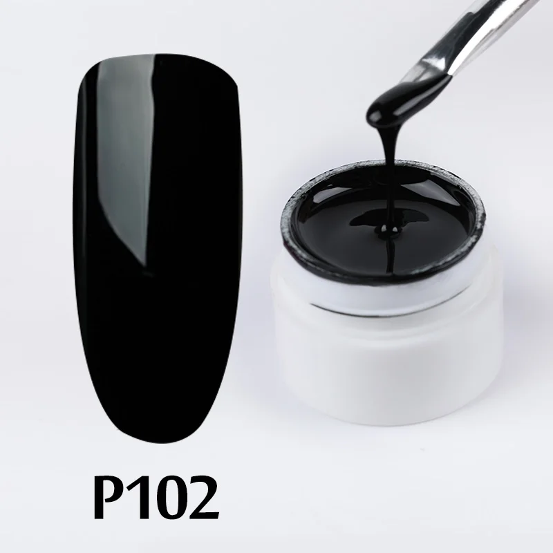 P102 Gelfavor УФ-гель для ногтей, алмазная краска, полуперманентный Набор ногтей для маникюра, геллак, грунтовка, гибридные лаки для дизайна ногтей, верхнее покрытие - Цвет: P102