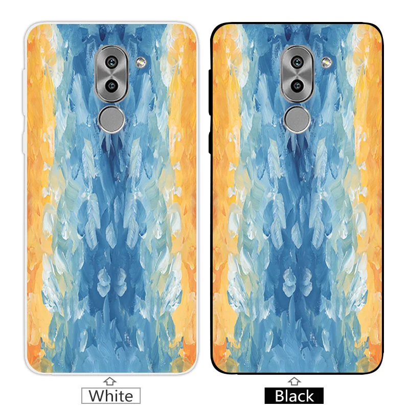 Роскошный цветной чехол для Huawei Honor 6X GR5 2017 прозрачные чехлы Mate 9 Lite Capa |