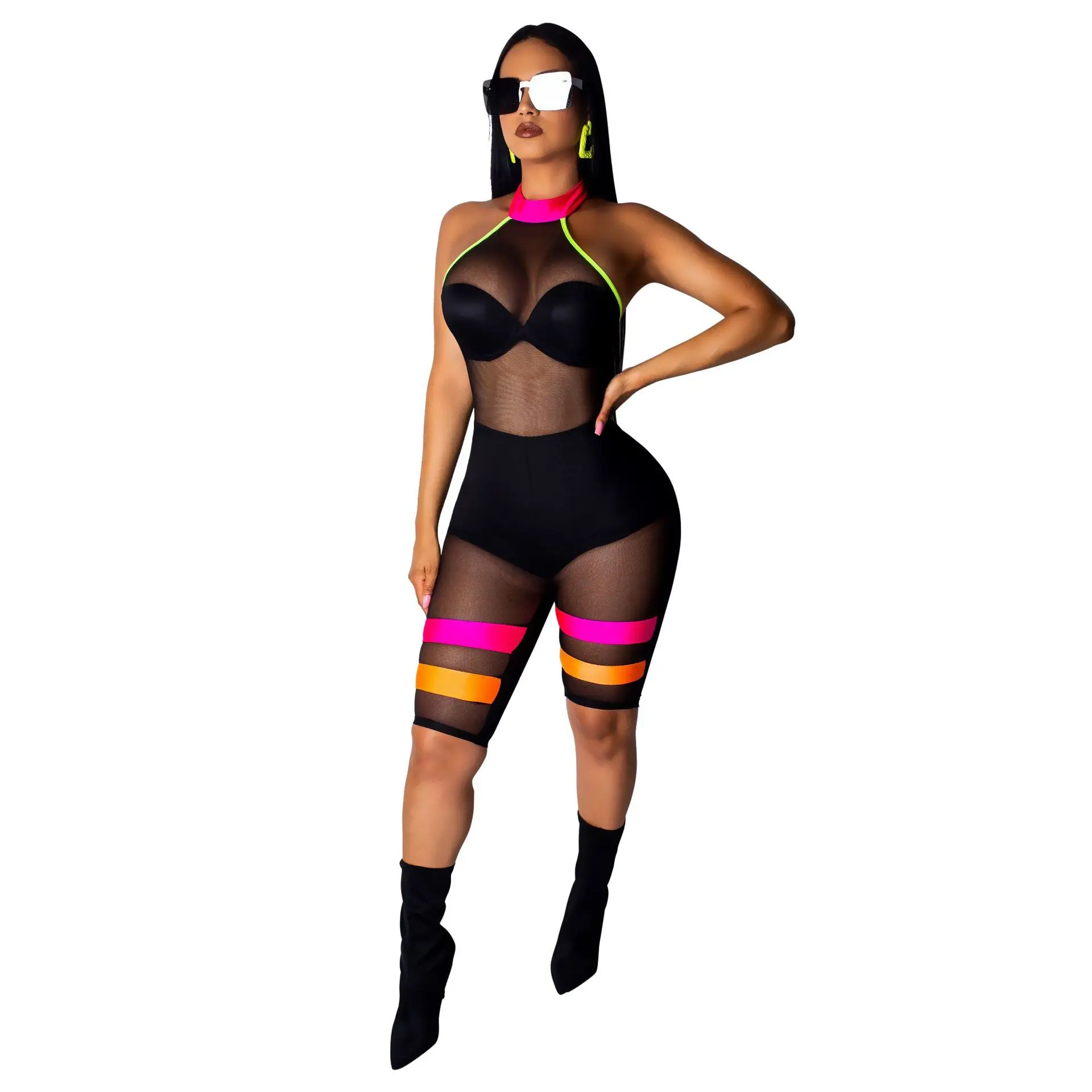 Европейские и американские горячие продажи прозрачные сексуальные модные