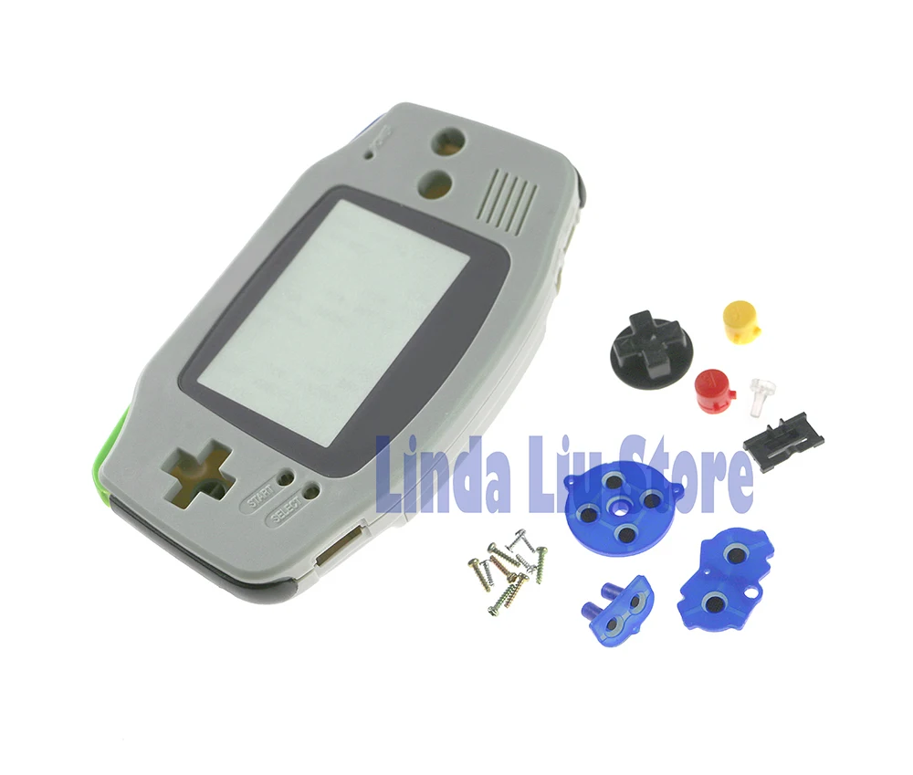 8 компл./лот для ограниченной замены корпуса чехол Nintendo GBA Gameboy Advance|Запасные части|