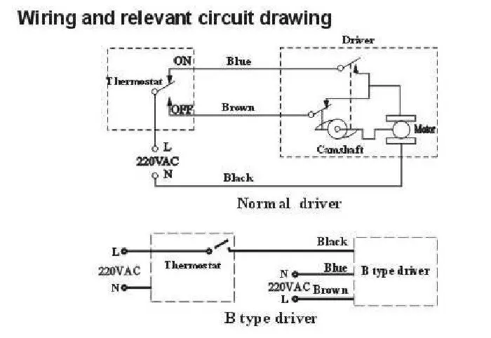 Трехходовой латунный моторизованный клапан 220 В переменного тока (доступны 24 В/110