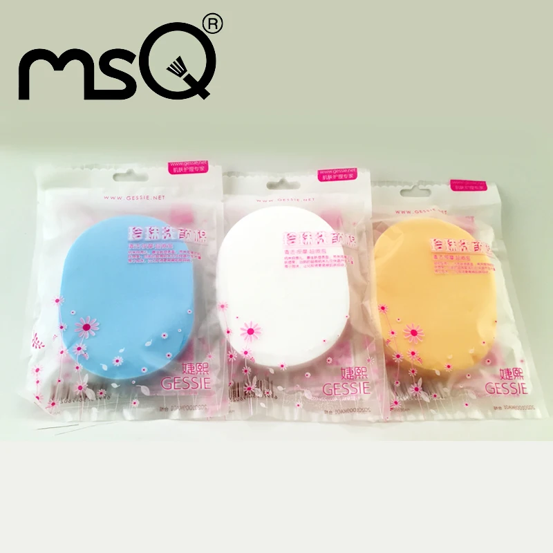 MSQ Губка Косметические Puff макияж смешивания мыть лицо губкой пуховки морских