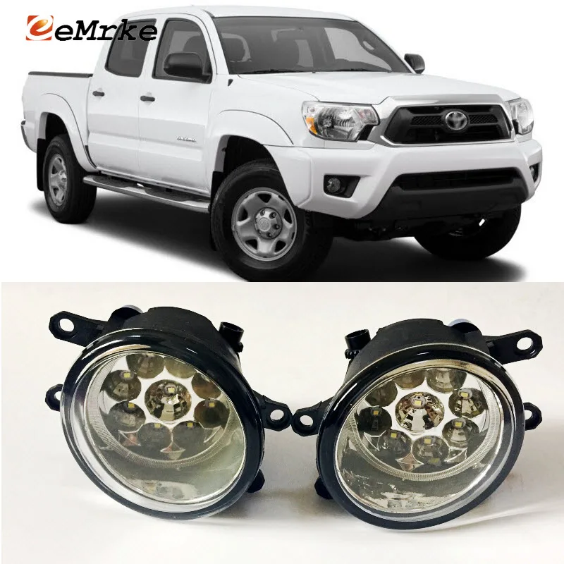 EEMRKE автостайлинг для Toyota Tacoma 2012 2017 SMD 9 штук светодиодные галогенные