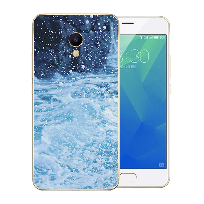 Матовый 2017 Модный чехол для телефона Meizu M5S Mini силиконовый Meilan m5s 5 2 дюйма