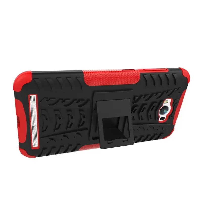 Роскошный Ударопрочный силиконовый чехол из ТПУ + жесткий для Asus Zenfone Max ZC550KL 5