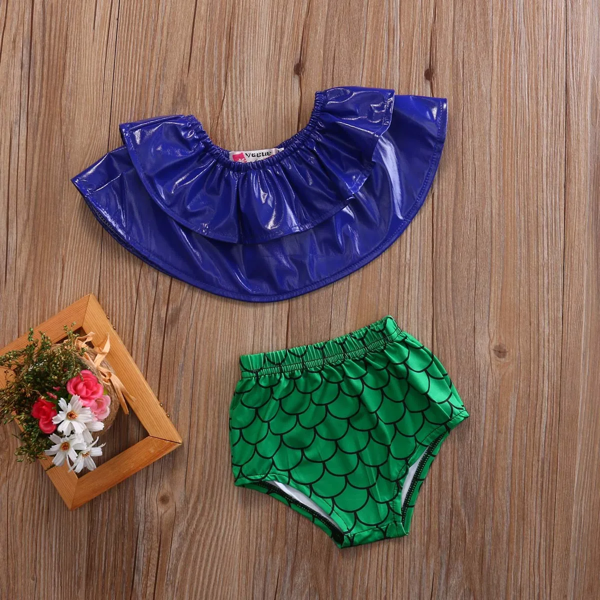 Лето 2017 бикини с юбкой-годе для маленьких детей танкини купальник женская одежда